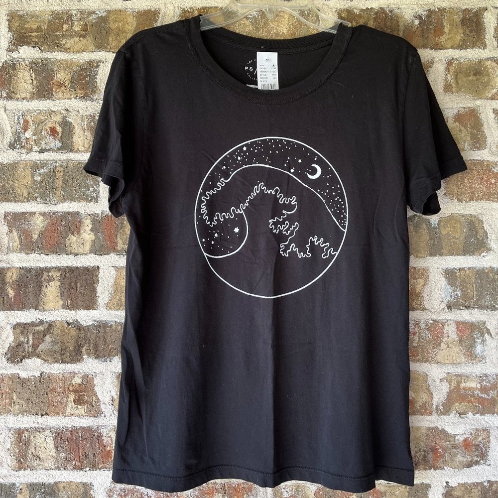 PacSun PS/LA Black Graphic Tee